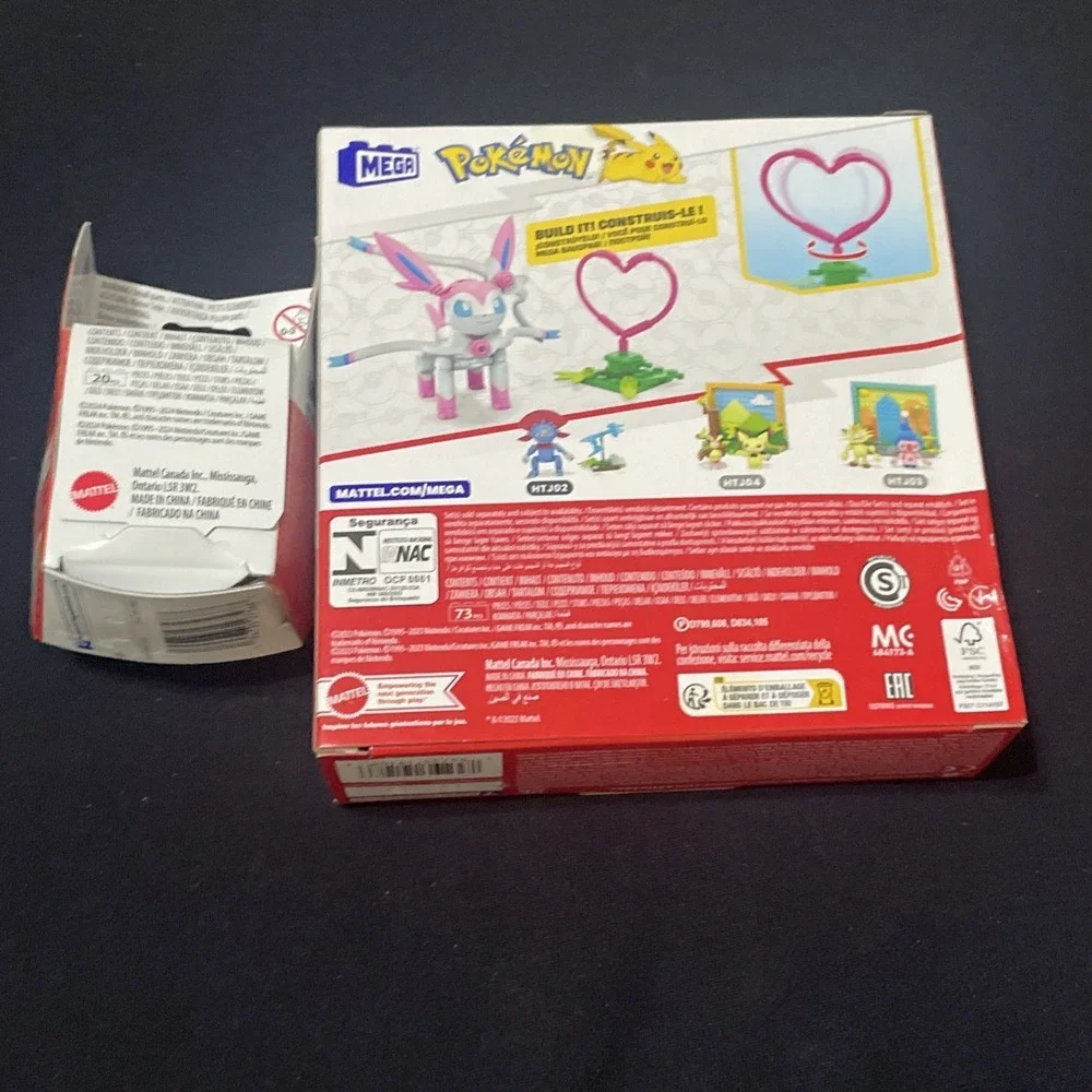 MEGA Pokémon Sylveon Nymphali Feelinara Pokemon Build It + Tinkatink